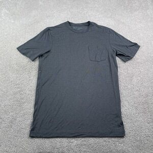 Travis Mathew Shirt Mens Small Grey Performance Stretch Pocket Tee
